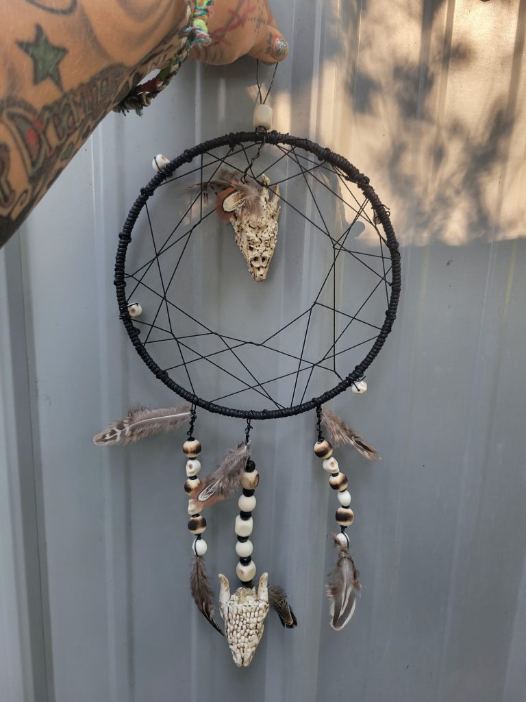 Mythical Skull Dream Catcher
